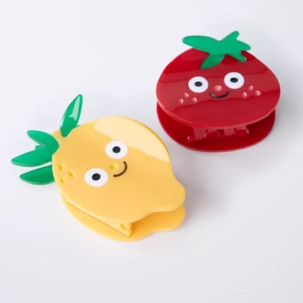 NWT Zara Kids Fruit Hair Clips